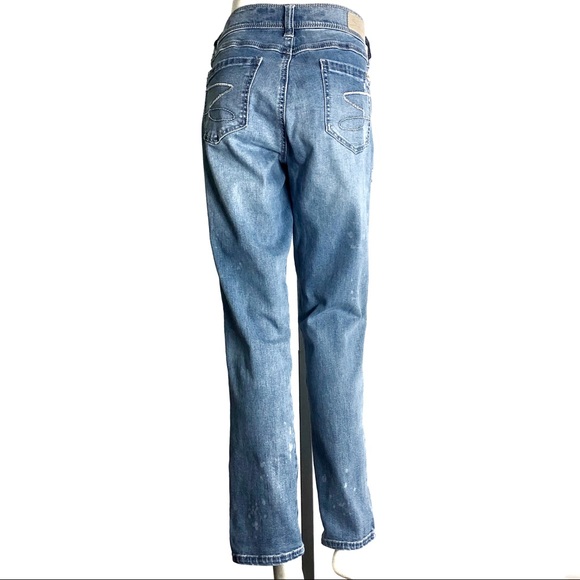 Seven 7 Blue Skinny Jeans Size 6 - Picture 7 of 16